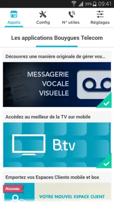 bienvenue android App screenshot 1